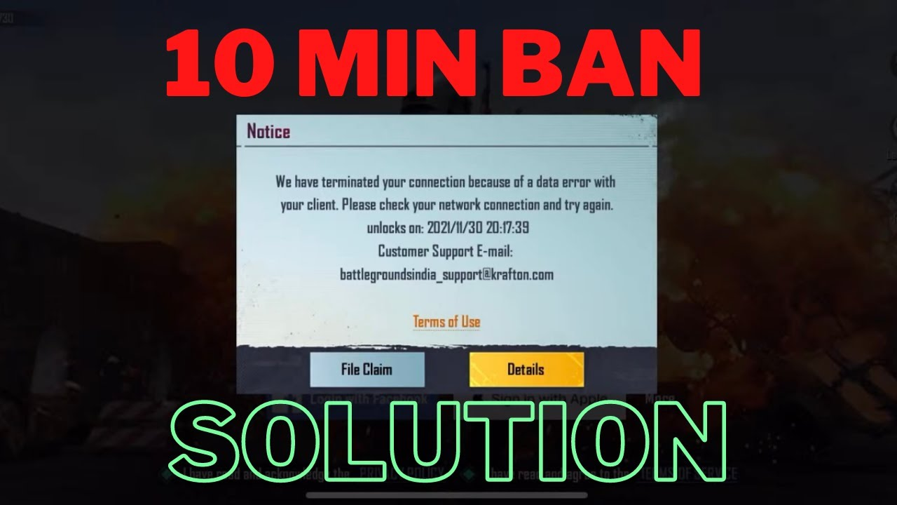 DỌN RÁC - FIX BAN 10P PUBG MOBILE