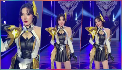 MC Phương Thảo cosplay đẹp rạng ngời tại Chung kết ĐTDV Mùa đông 2025