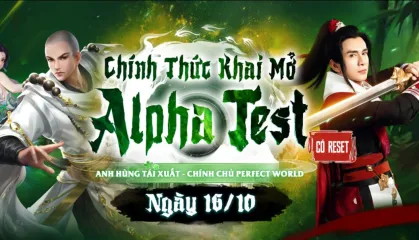 Giang hồ khai mở: Tiếu Ngạo Giang Hồ VTC chính thức Alpha Test ngày 16/10/2025!